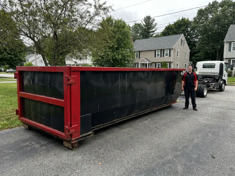 Residential Cleanout Dumpster in Worcester, MA
